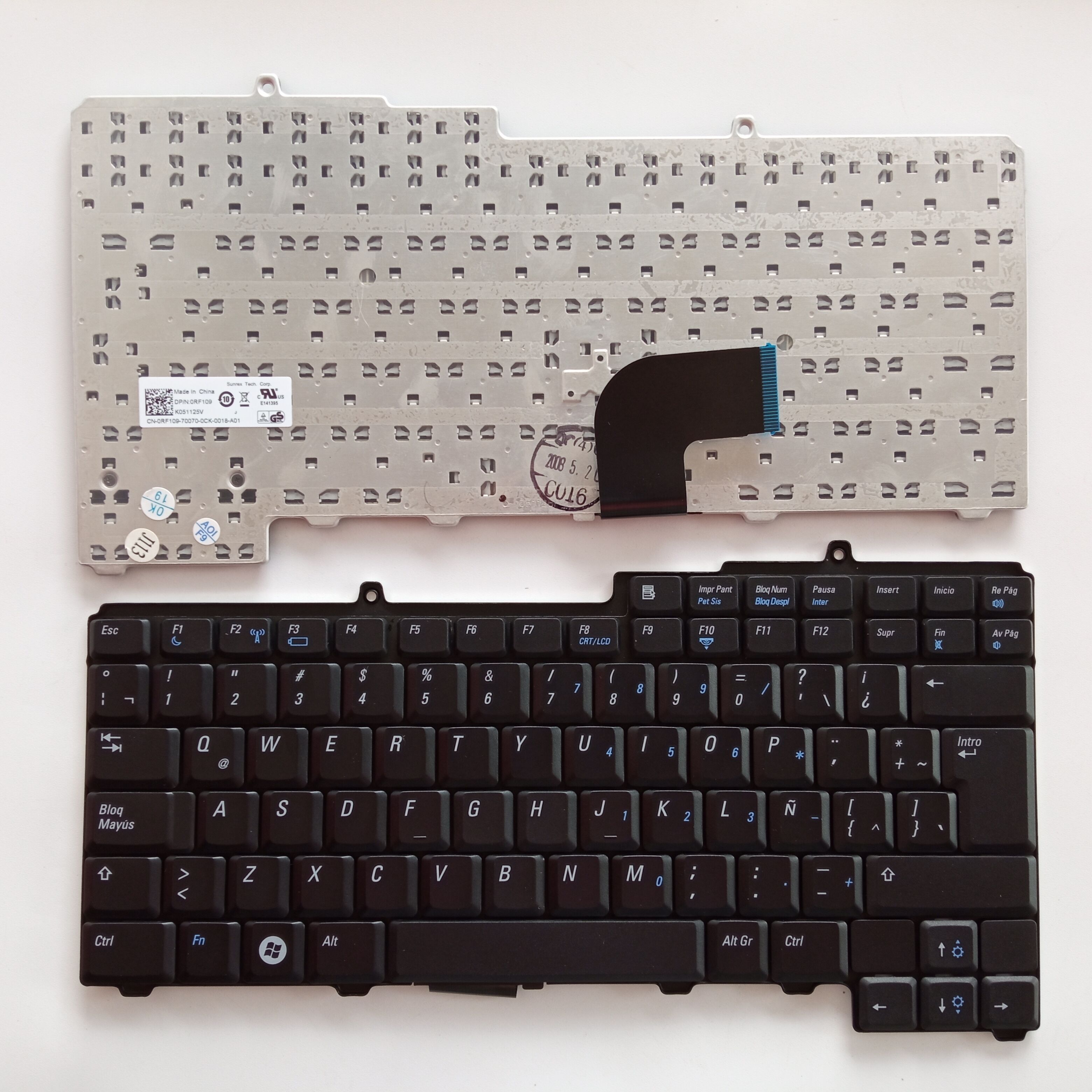Picture of New Replacement Laptop Keyboard For DELL D520 BLACK LA Layout